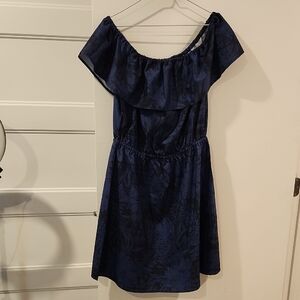 P2P 21" Point Zero Ocean Off-Shoulder Dress